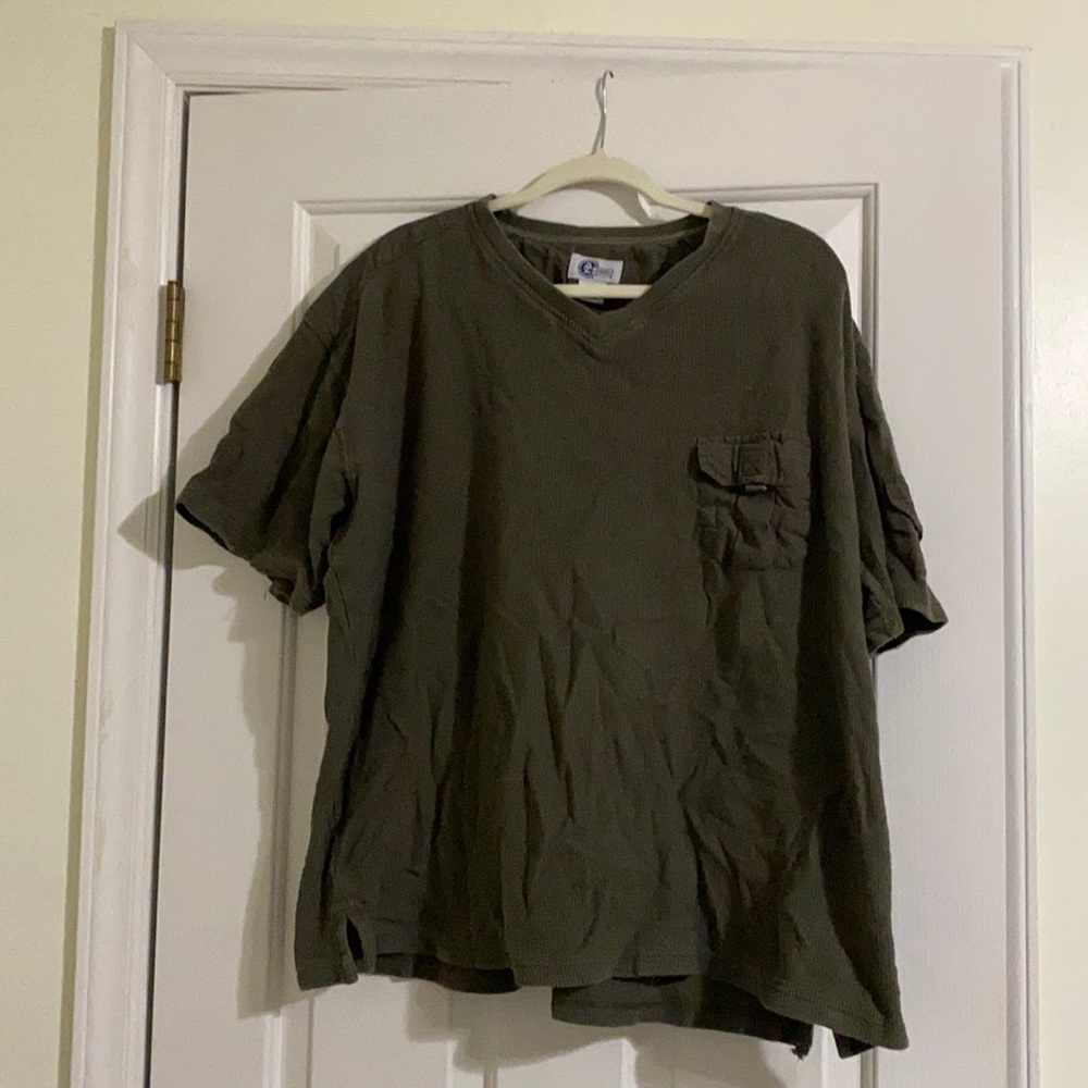 Green shirt